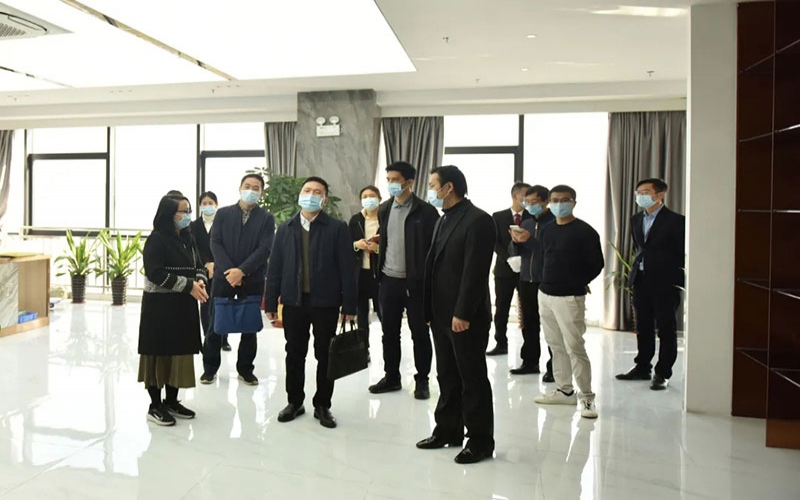 东莞市工信局副局长袁攀一行莅临振？？？？？萍悸眯械餮